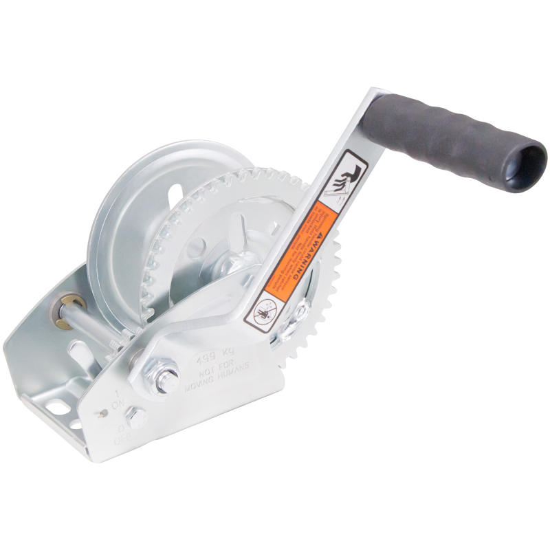 Dutton-Lainson 15103 DL1100A Trailer Hand Winch - 1100 Lbs Capacity - 3.7:1 Gear Ratio